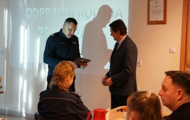 ODPRAWA ROCZNA &ndash; PODSUMOWANIE PRACY BRANIEWSKICH POLICJANT&Oacute;W 12
