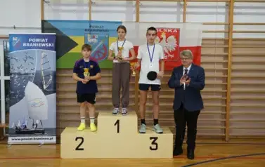 XIV OTWARTY TURNIEJ TENISA STOŁOWEGO DLA DZIECI I MŁODZIEŻY O PUCHAR STAROSTY BRANIEWSKIEGO 2