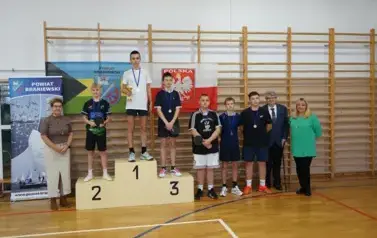 XIV OTWARTY TURNIEJ TENISA STOŁOWEGO DLA DZIECI I MŁODZIEŻY O PUCHAR STAROSTY BRANIEWSKIEGO 4