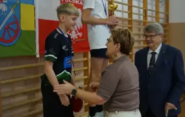 XIV OTWARTY TURNIEJ TENISA STOŁOWEGO DLA DZIECI I MŁODZIEŻY O PUCHAR STAROSTY BRANIEWSKIEGO 5