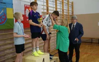 XIV OTWARTY TURNIEJ TENISA STOŁOWEGO DLA DZIECI I MŁODZIEŻY O PUCHAR STAROSTY BRANIEWSKIEGO 9