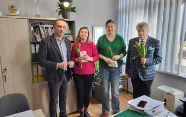 Dzień Kobiet w Starostwie Powiatowym &ndash; chwila wdzięczności i uznania 3