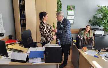 Dzień Kobiet w Starostwie Powiatowym &ndash; chwila wdzięczności i uznania 6