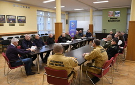 POSIEDZENIE POWIATOWEGO ZESPOŁU ZARZĄDZANIA KRYZYSOWEGO 9