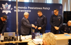 ODPRAWA ROCZNA POLICJI 1