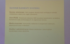 FUNKCJONOWANIE SYSTEMU OSTRZEGANIA I ALARMOWANIA LUDNOŚCI O ZAGROŻENIACH 1
