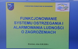 FUNKCJONOWANIE SYSTEMU OSTRZEGANIA I ALARMOWANIA LUDNOŚCI O ZAGROŻENIACH 9