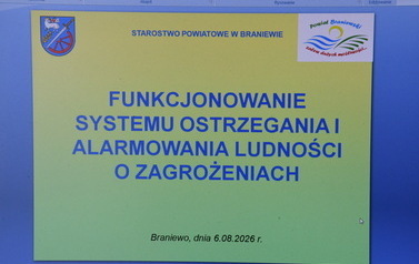 FUNKCJONOWANIE SYSTEMU OSTRZEGANIA I ALARMOWANIA LUDNOŚCI O ZAGROŻENIACH 9