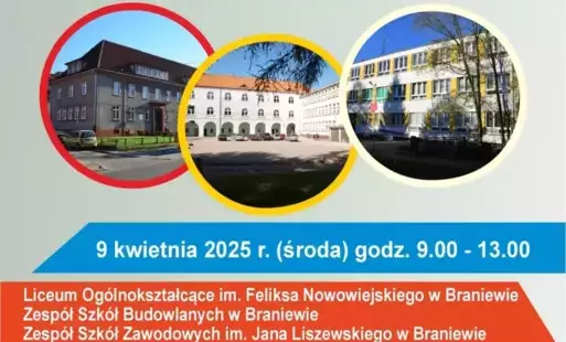 Zdjęcie do DZIEŃ OTWARTY W SZKOŁACH POWIATU BRANIEWSKIEGO