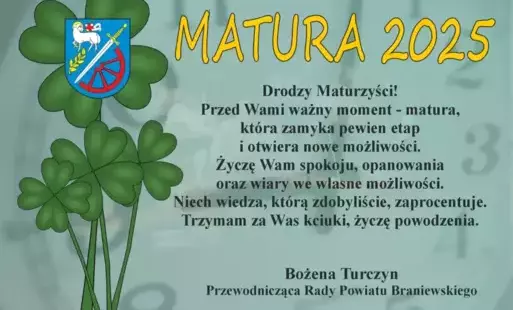 Zdjęcie do ŻYCZENIA DLA MATURZYST&Oacute;W