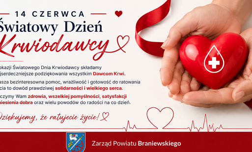 Zdjęcie do Światowy Dzień Krwiodawcy