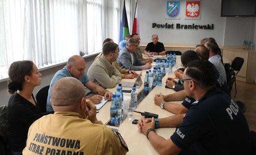 Zdjęcie do POSIEDZENIE POWIATOWEGO ZESPOŁU ZARZĄDZANIA KRYZYSOWEGO 