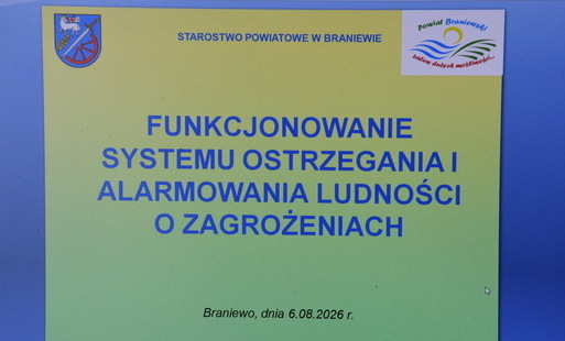 Zdjęcie do FUNKCJONOWANIE SYSTEMU OSTRZEGANIA I ALARMOWANIA LUDNOŚCI O ZAGROŻENIACH