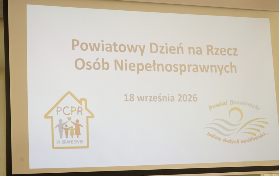 W Braniewie odbył się pierwszy Powiatowy Dzień na Rzecz Osób Niepełnosprawnych